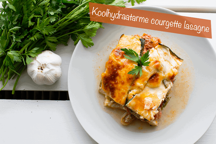 Koolhydraatarme courgette lasagne