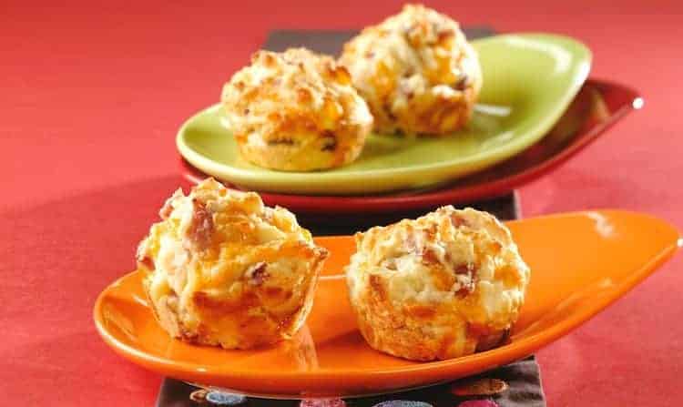 Hartige ham-kaas muffins