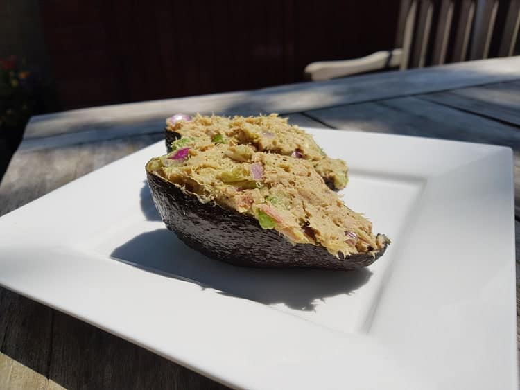 Avocado tonijnsalade
