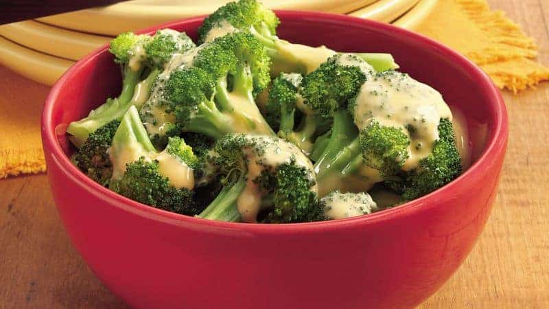 Broccoli met kaassaus