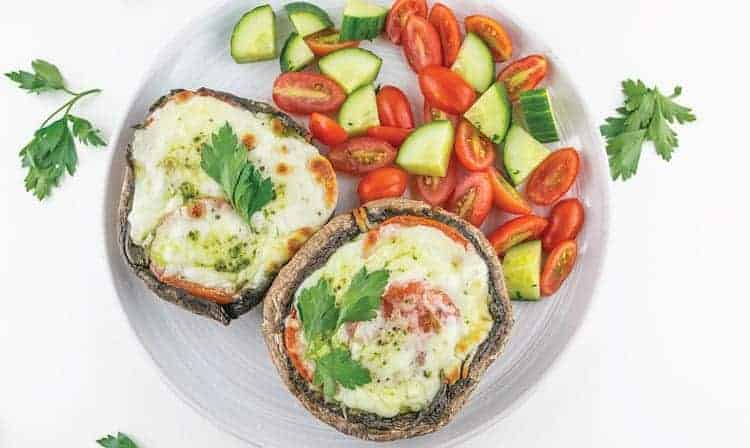Champignon pizza