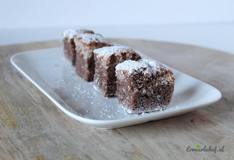 Chocolade kokos cake
