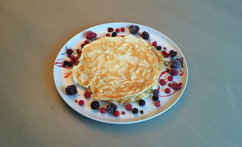 Eiwitrijke pannenkoeken