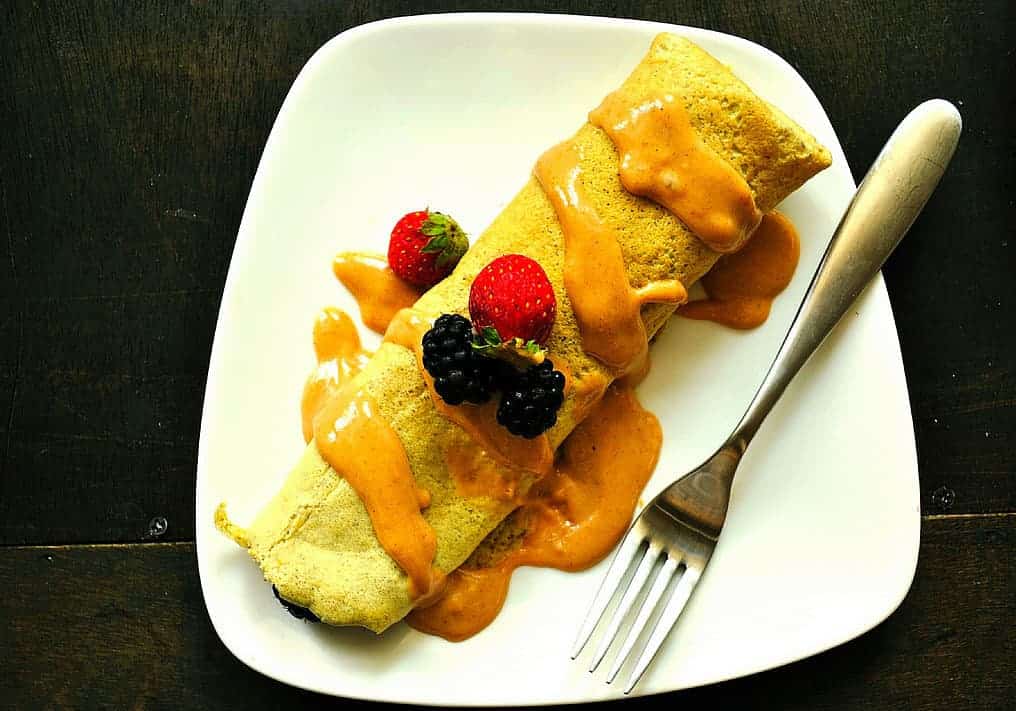 Glutenvrije eiwit pannenkoeken
