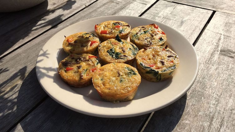 Hartige eiermuffins