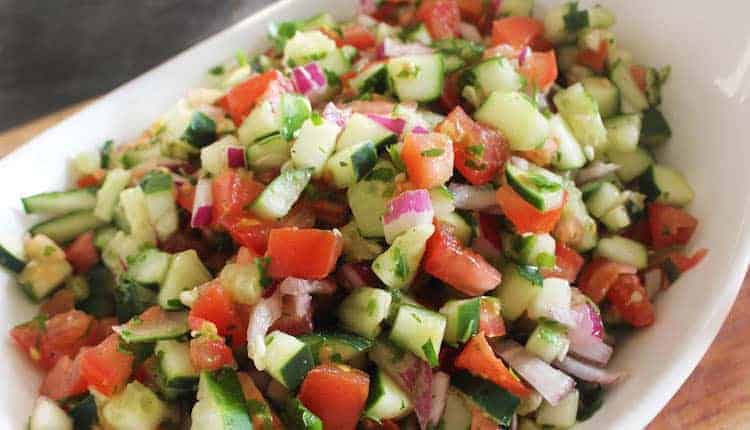 Frisse salade uit het Midden-Oosten