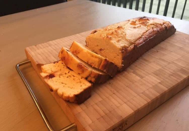 Koolhydraatarme appel en cranberry cake