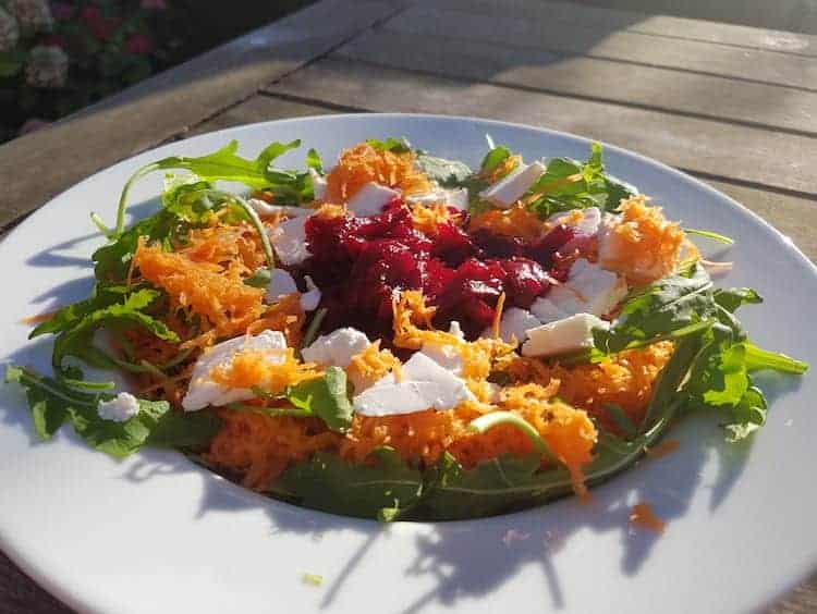 Koolhydraatarme detox salade