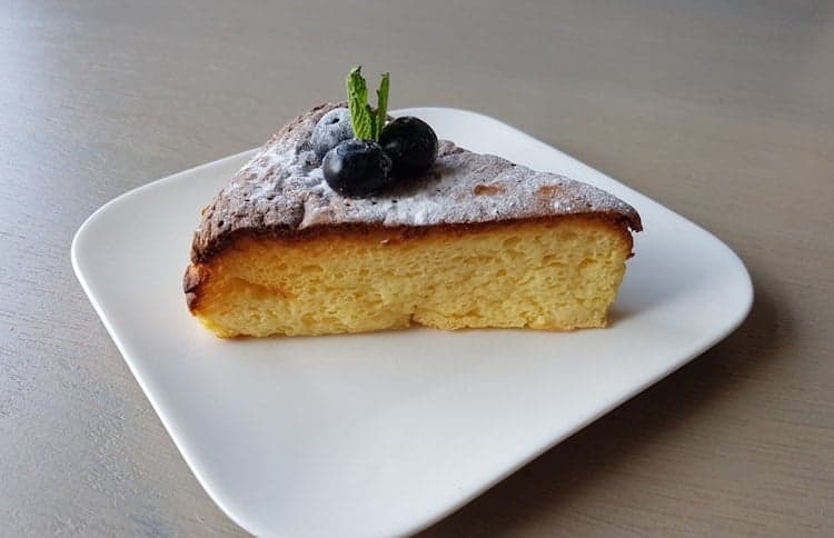 Koolhydraatarme Japanse cheesecake
