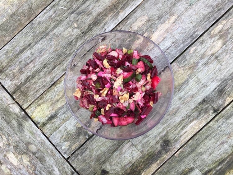 Rode bietensalade