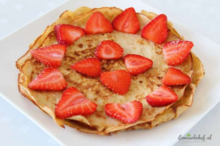 Koolhydraatarme crêpes
