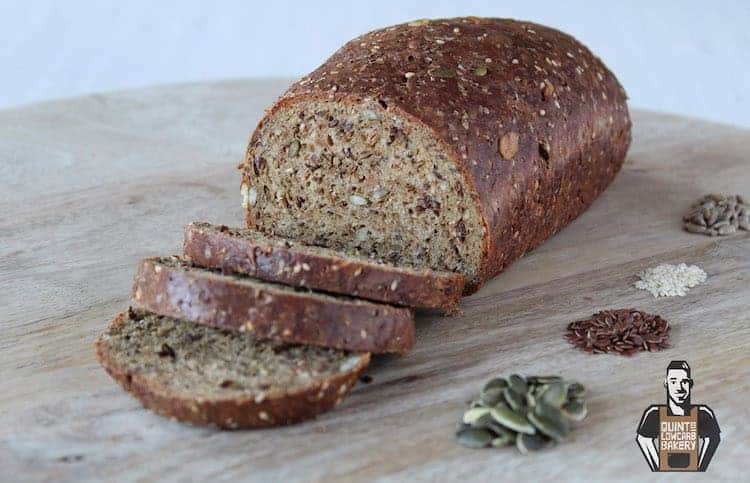 Quint’s koolhydraatarm brood donker pompoen