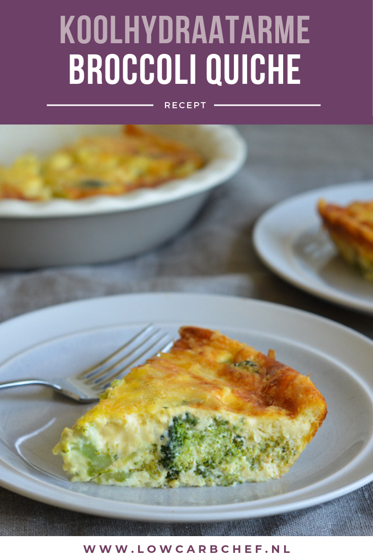 Vandaag deel ik met jullie een heerlijk recept voor een koolhydraatarme broccoli quiche. Deze quiche is lekker om te eten als lunch of makkelijke avondmaaltijd. #koolhydraatarm #quiche #broccoli #diner #gezond