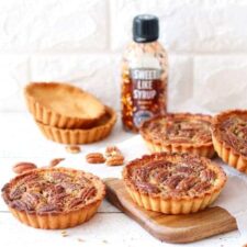 Mini pecan pie met stroop