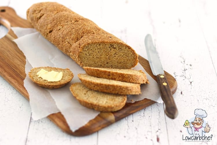 Stokbrood met boter.