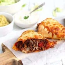 Burritos gevuld met pittig gehakt