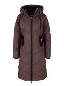 Khujo Mantel ARIBAY4 LIGHT Damen dunkelbraun