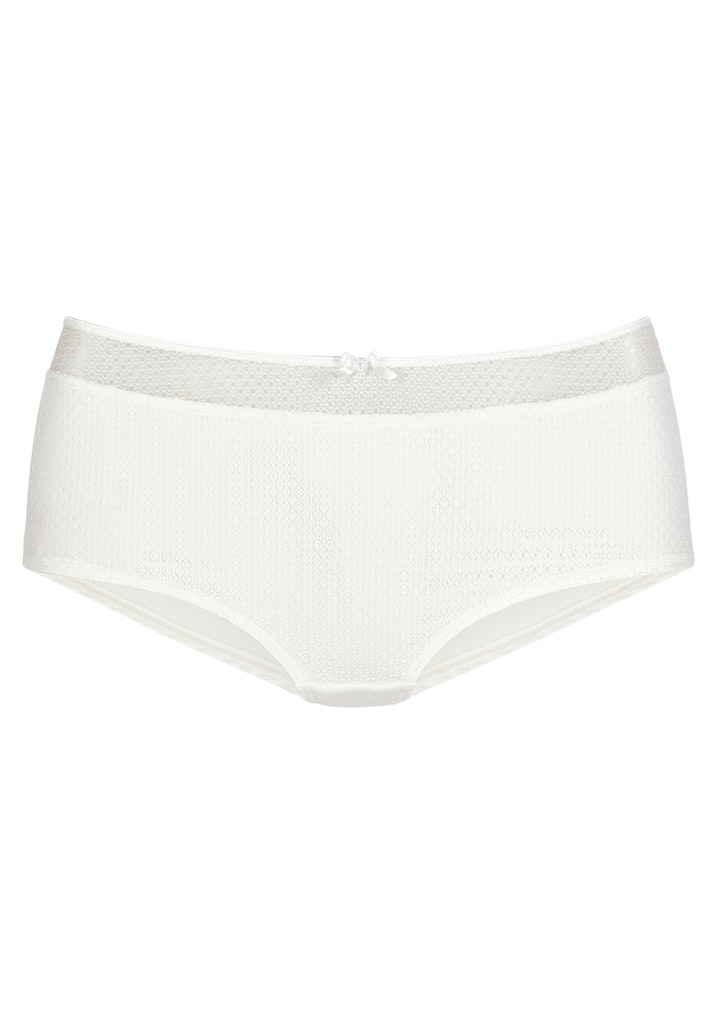 Lascana Nuance Hüftslip Schleife Für Damen Weiß in Größe 48/50 - Image 7