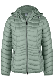 Lebek Steppjacke Jacke mit Kapuze, sage