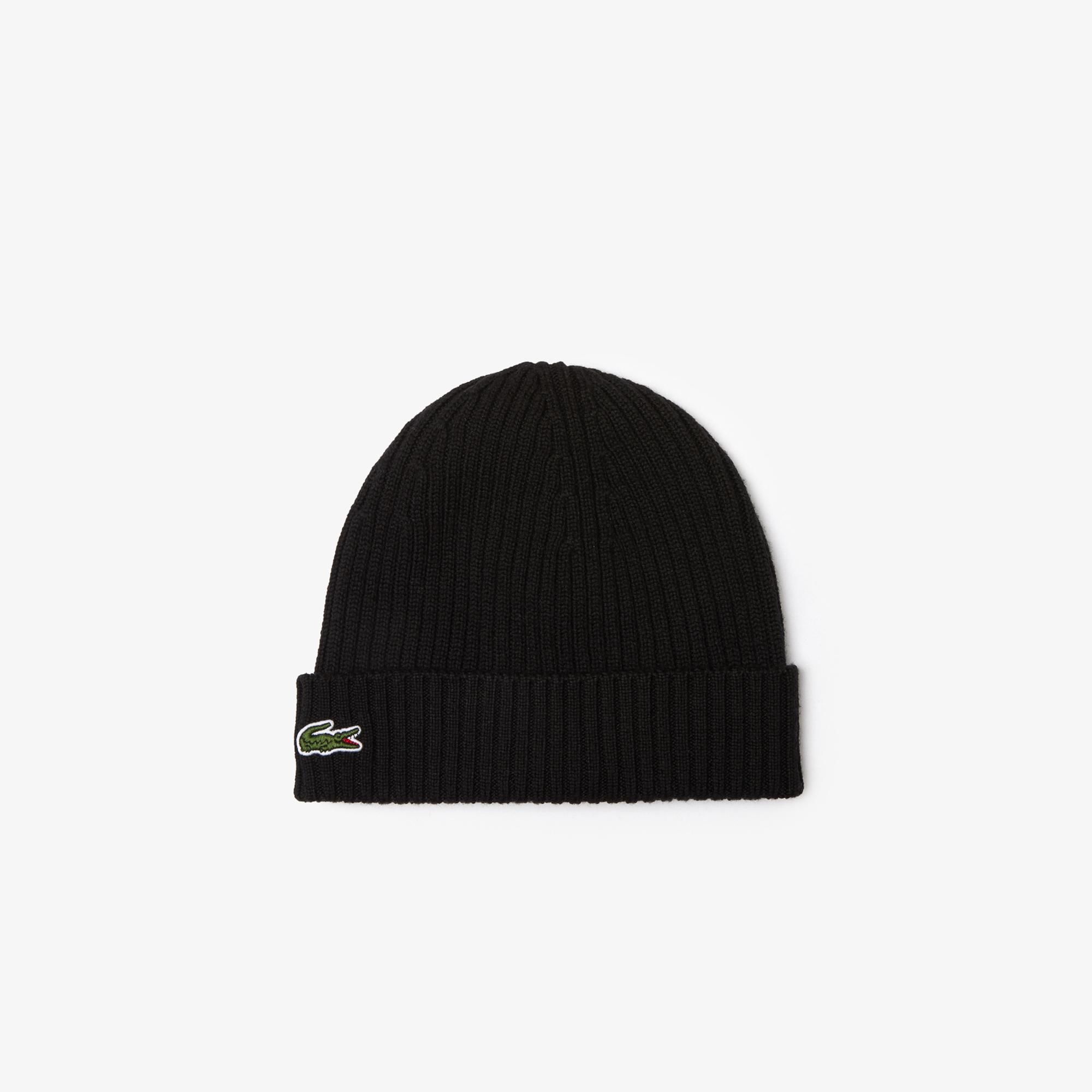 Lacoste Mütze Strickmütze Strick-Beanie, Farbe:Schwarz, Artikel:-031 Noir