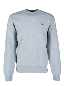 Sweatshirt aus Fleece mit Rundhalsausschnitt