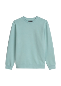 Sweatshirt regular garment-dyed