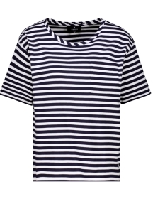 T-Shirt, marine ringel