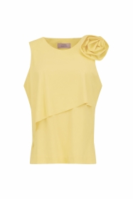Monty top, butter yellow