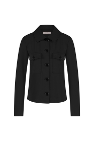 Claire bonded jacket, black