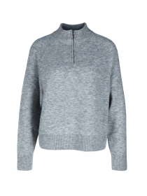 Troyer cropped aus flauschigem Schurwolle-Mix