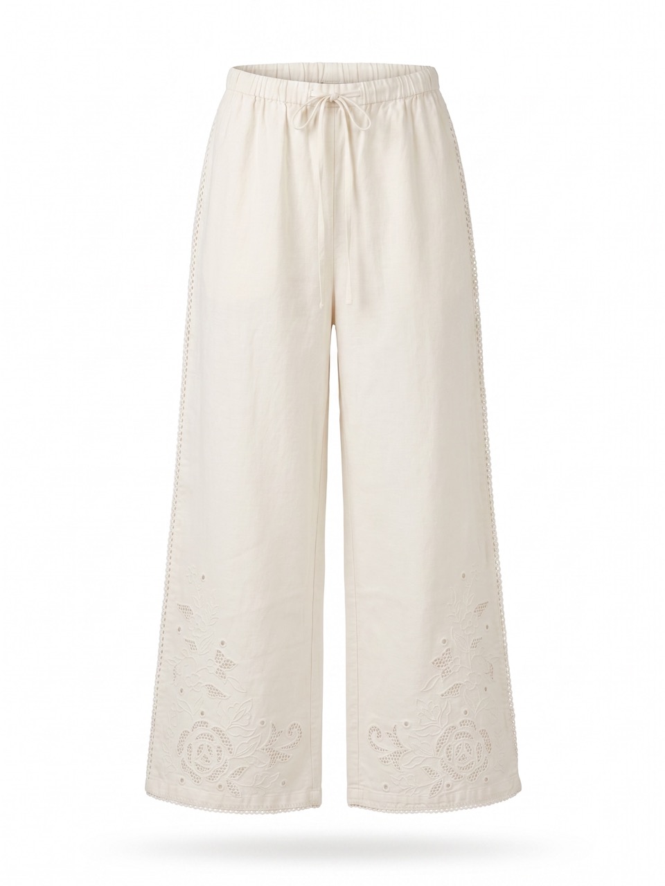 Mango - Hose Daria - 02/Offwhite - Gr. - S - Bild 2