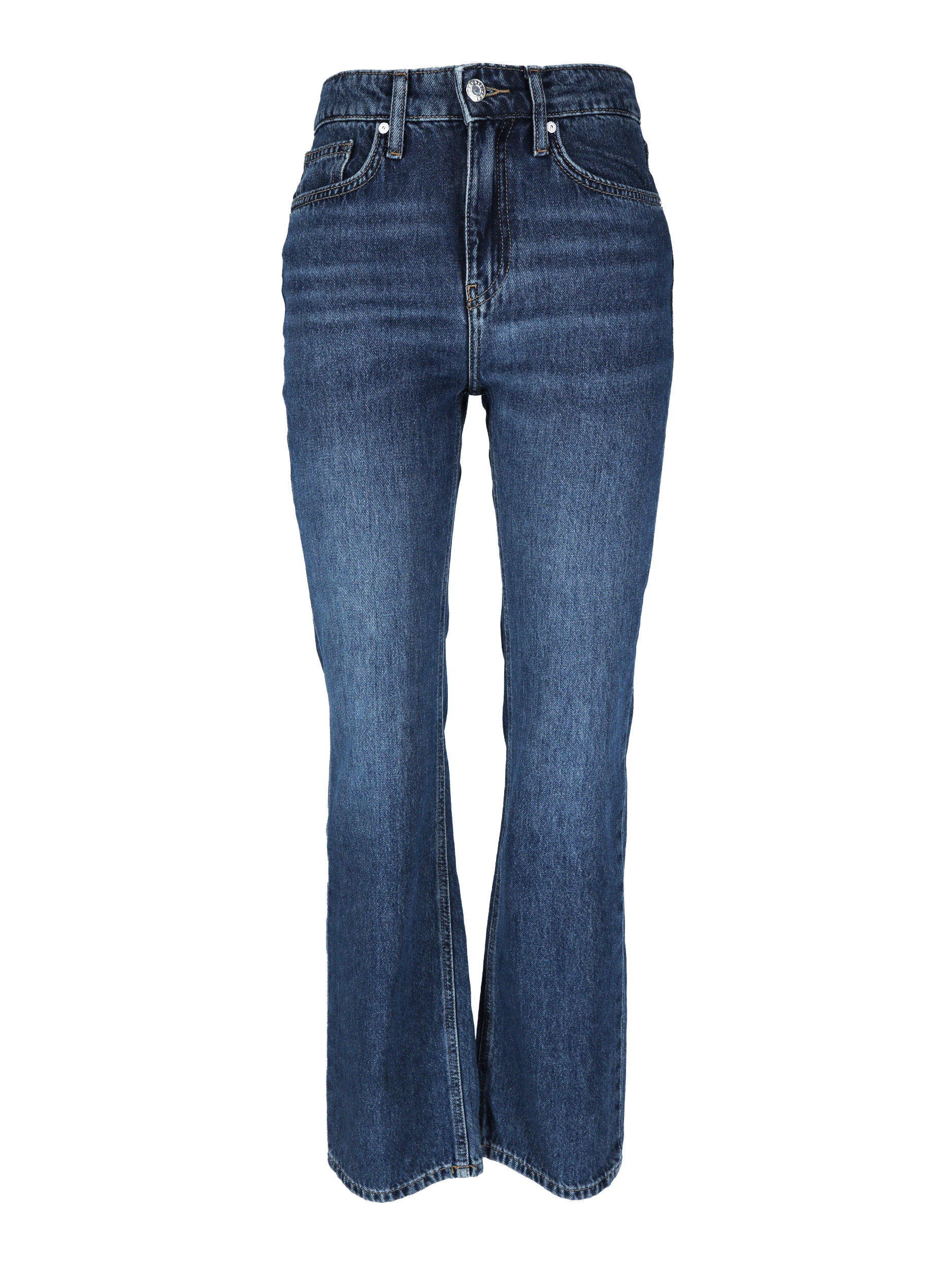 Mango Damen Blau – Matilda – Jeans In Dunkel Mit Geradem Bein - Bild 3