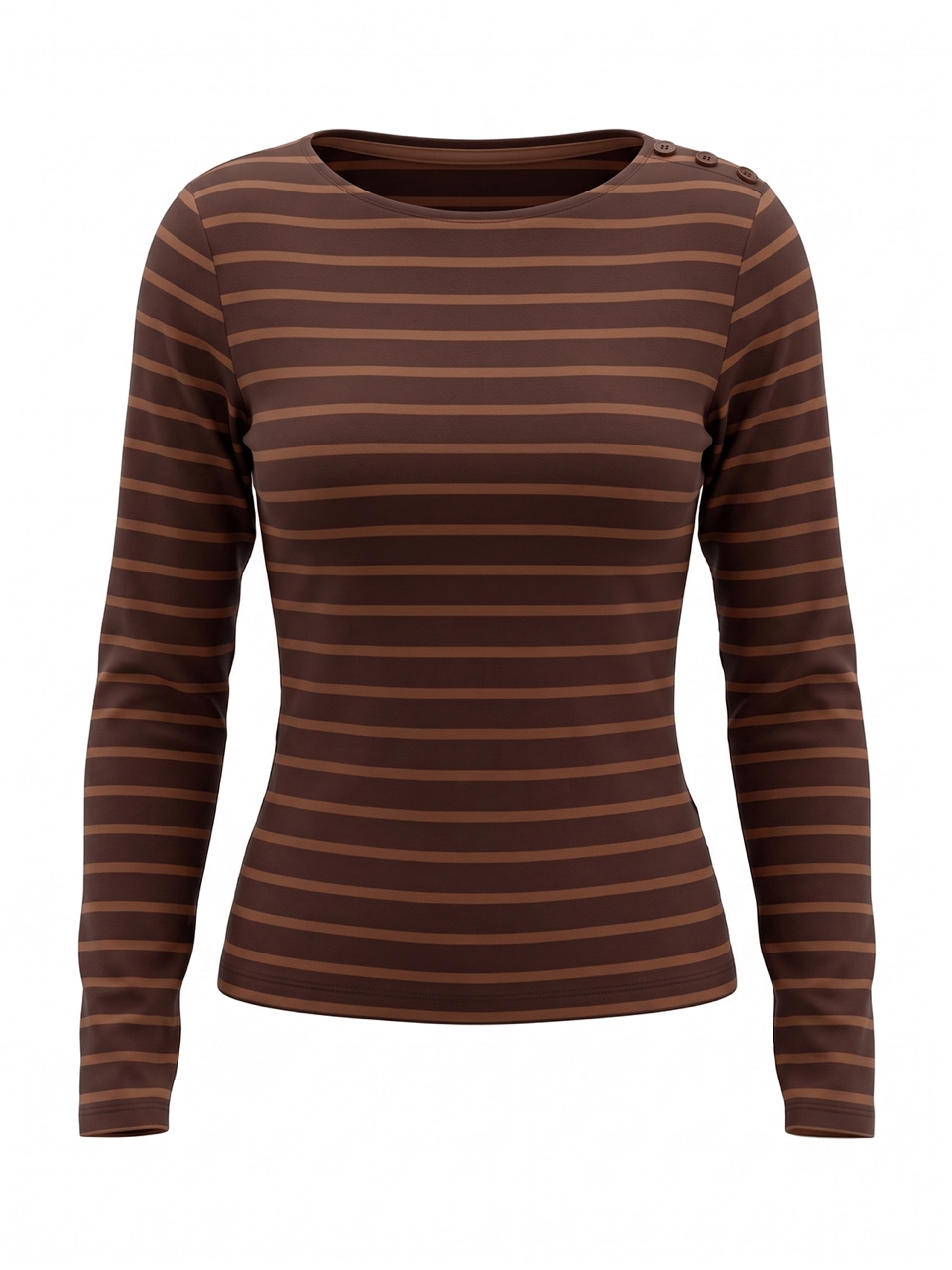 Mango T-Shirt Porta, Marron