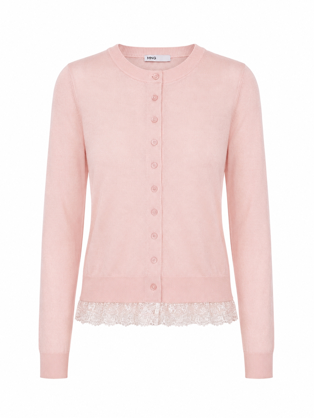 Mango Rosa Strickjacke Camelia, Pastel