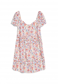 GAIAA FLORA CONFETTI Kleider Web Allover, white