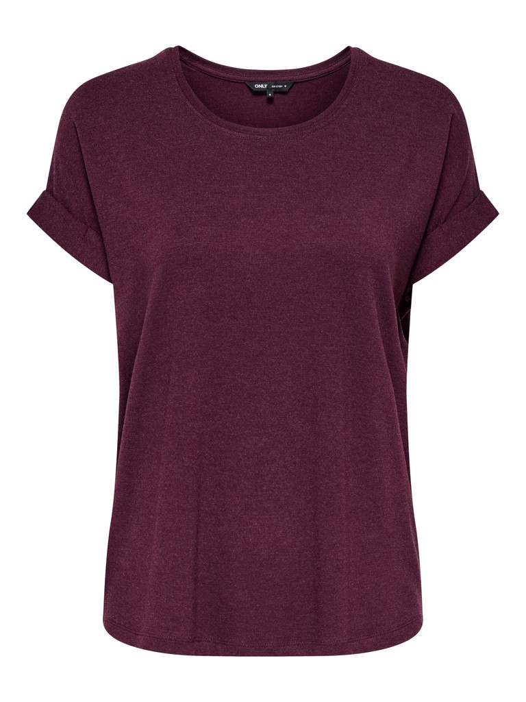 ONLY Tops für Damen Basic Kurzarm Rundhals | Top