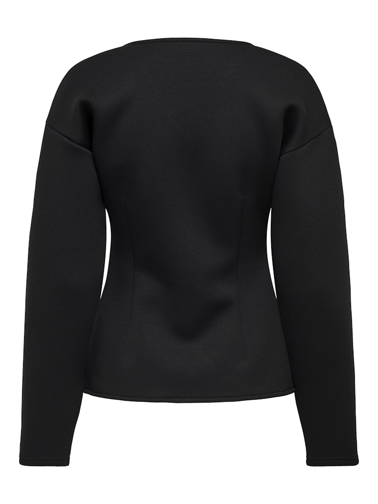 Only ONLNAOMI S/L VEST SWT Black/Gold buttons 15364480-177911001