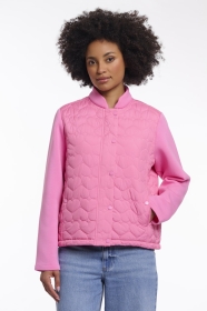 Angela Jacke Heart quilted jacket