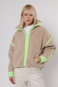 Tova.7002411 Teddy cropped jacket