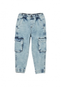 s.Oliver Hose lang, light blue