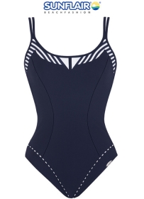 Sunflair Badeanzug, schwarz