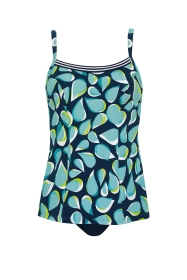Tankini, nachtblau/tuerki