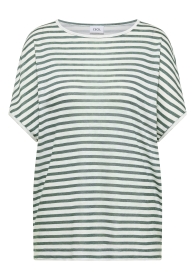 LINEN OPTIC_Two-Tone Stripe Sh, just khaki