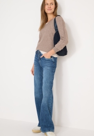 O_Padded Moon Bag, blue navy