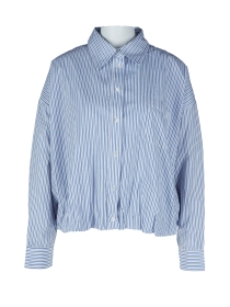 The Shirt Project Bluse blue stripes
