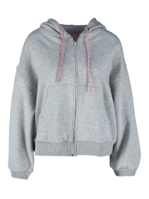 The Shirt Project Sweatjacke light grey melange