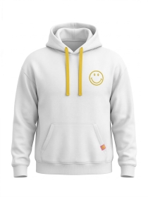 The Shirt Project x Smiley® Hoodie 51440, offwhite