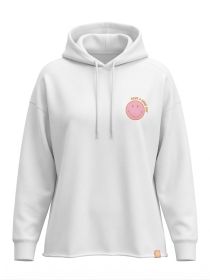 The Shirt Project x Smiley® Hoodie 51445, offwhite