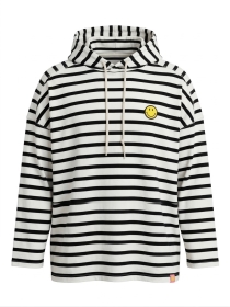 The Shirt Project x Smiley® Hoodie 51448, offwhite /navy