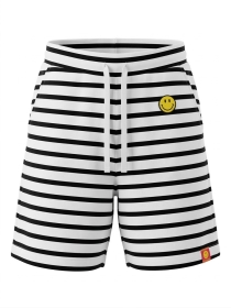 The Shirt Project x Smiley® Shorts 51449, offwhite/navy